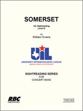 Somerset Concert Band sheet music cover